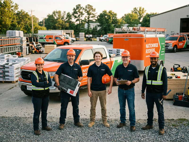 Natiowide Roofers - roof installation in Carriere near me